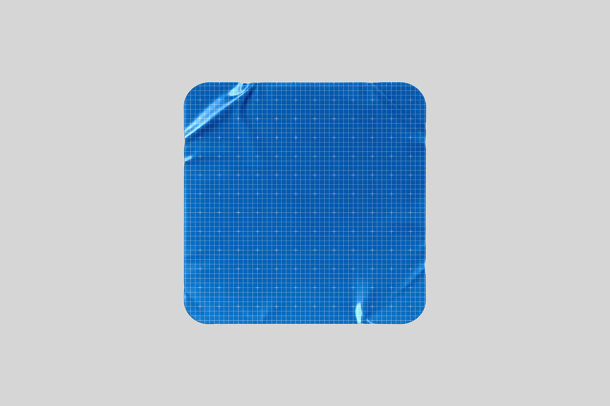 Wrinkled Sticker Mockup, a Pens & Pencil Mockup by Design Squad (Photo 2 of 2)