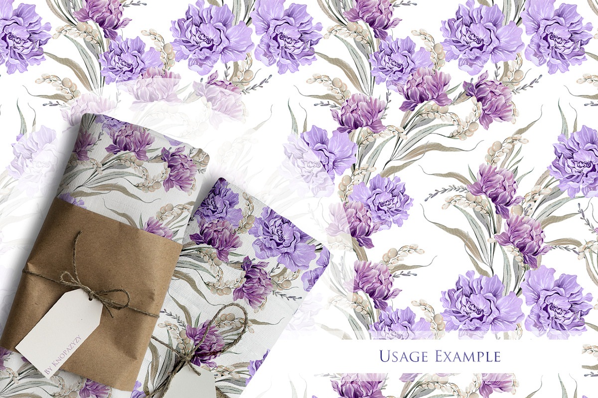 21 Watercolor Seamless Pattern, a Pattern Graphic by Knopazyzy (Photo 13 of 17)