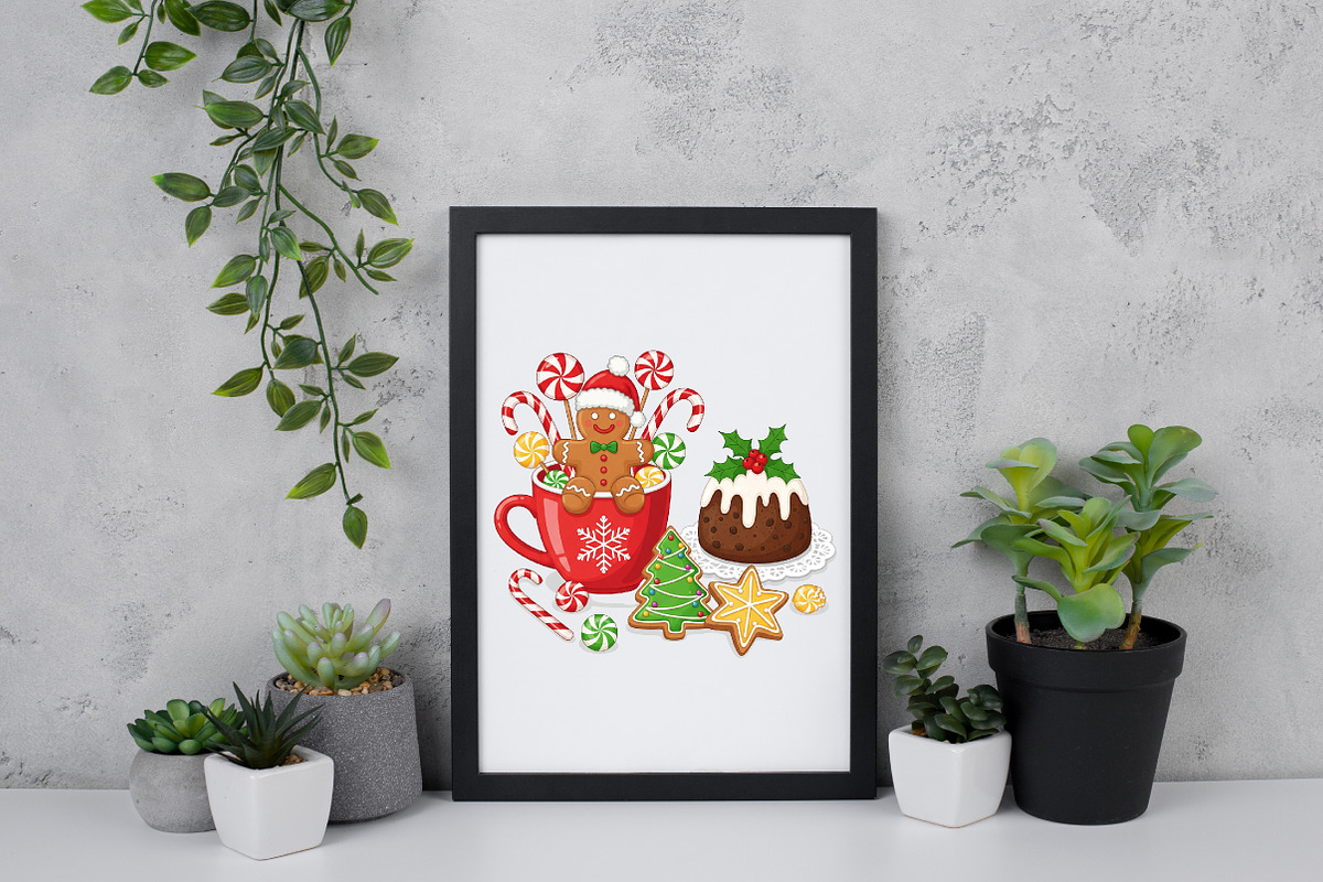 Sweet Christmas Cake PNG Sublimation, an Illustration by Daily.Designs (Photo 5 of 5)
