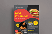 Food Promotion Poster Template, a Flyer Template by MightyDesign (Thumbnail 2 of 8)
