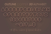 Outline Cooper - 3D Lettering, a Graphic by MIIM (Thumbnail 8 of 8)
