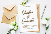 Rosemarie, a Script Font by Goresan Studio (Thumbnail 4 of 15)