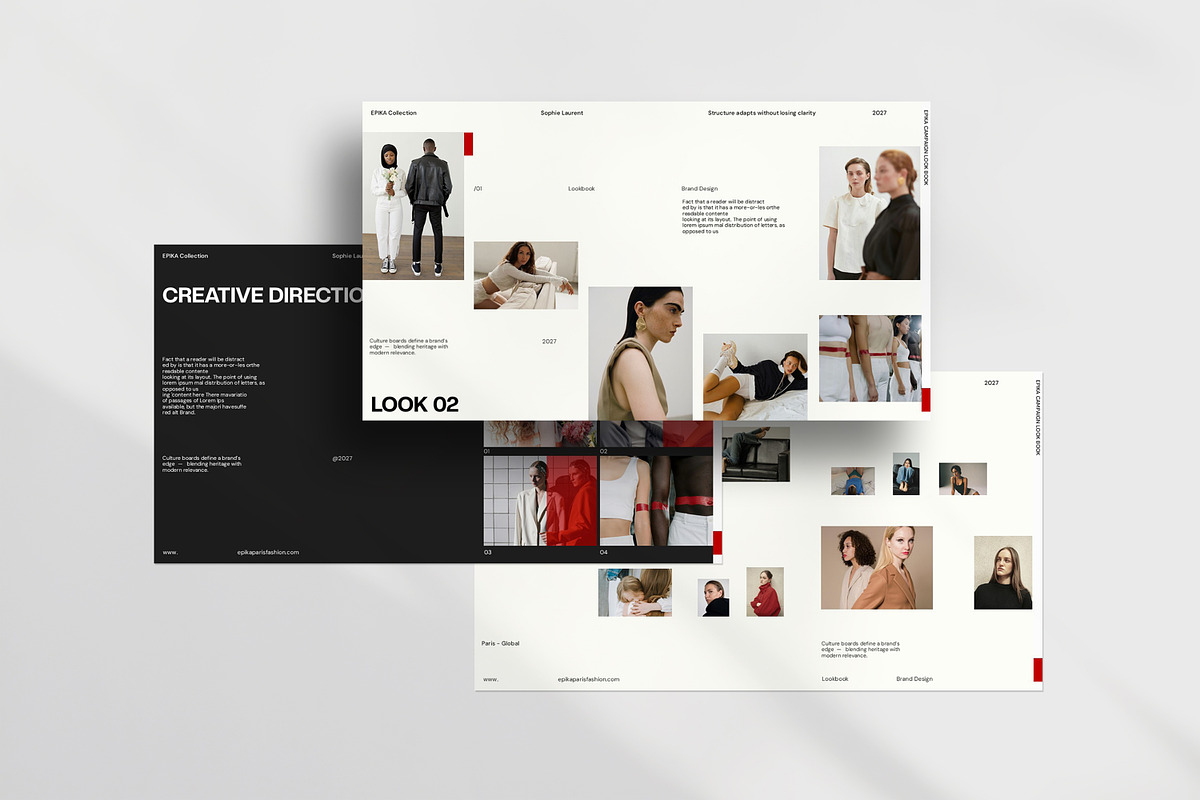 EPIKA | LookBook, a Presentation Template by CreativexGenius (Photo 3 of 9)