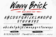 Wavy Brick, a Sans Serif Font by Wow Magic (Thumbnail 4 of 5)