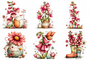 Whimsical Easter Foxglove Clipart, an Illustration by Daily.Designs (Thumbnail 3 of 8)