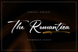 The Romantica - Handbrush Script