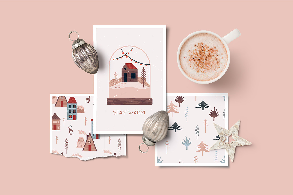 Snow World | Winter collection, a Decorative Illustration by katieromanoff_art (Photo 3 of 22)