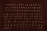 Warkina Script Font, a Script Font by Graphicxell (Thumbnail 8 of 8)