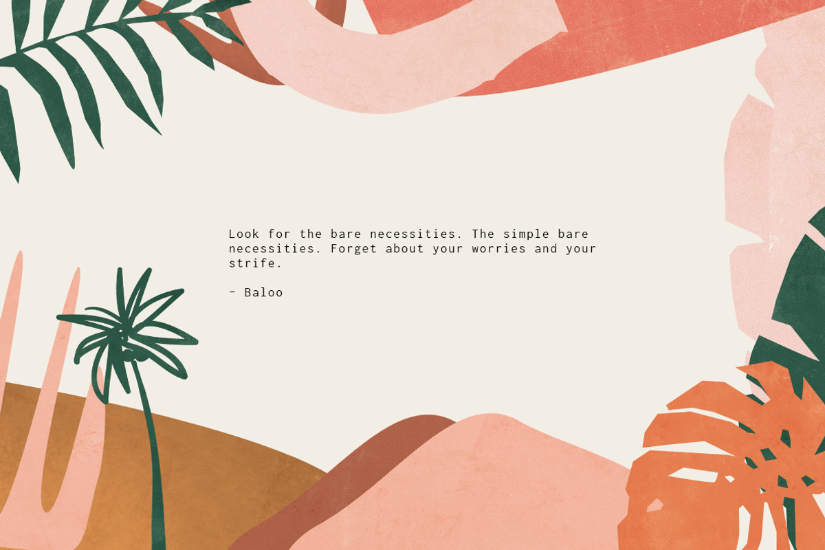 Abstract Jungle Shapes&Compositions, a Texture Illustration by All This Concept (Photo 16 of 16)