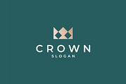 Crown Geometric Luxury Gold Logo, a Branding & Logo Template by ika trisiana (Thumbnail 2 of 2)
