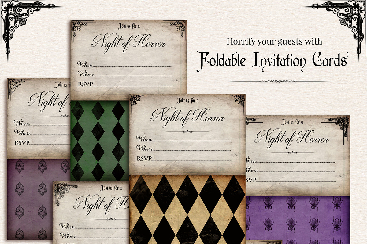 A Night of Horror, a Templates & Theme by Digital Vintage (Photo 6 of 9)