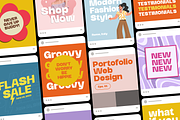Gattos Breu Modern Retro Sans Serif, a Sans Serif Font by Pixesia Studio (Thumbnail 5 of 13)