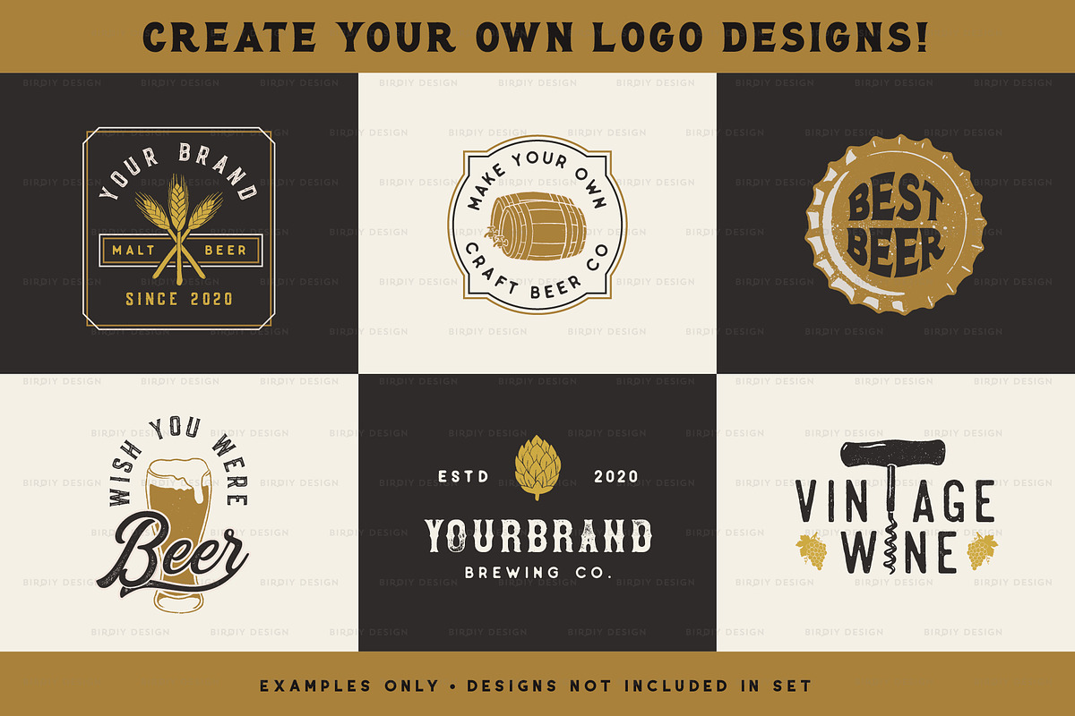 Beer, Wine & Liquor Icons, an Icon by BirDIY Design (Photo 7 of 10)