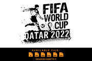 FIFA World Cup Qatar 2022 Football, a Sport Illustration by Vignette.IT (Thumbnail 1 of 3)