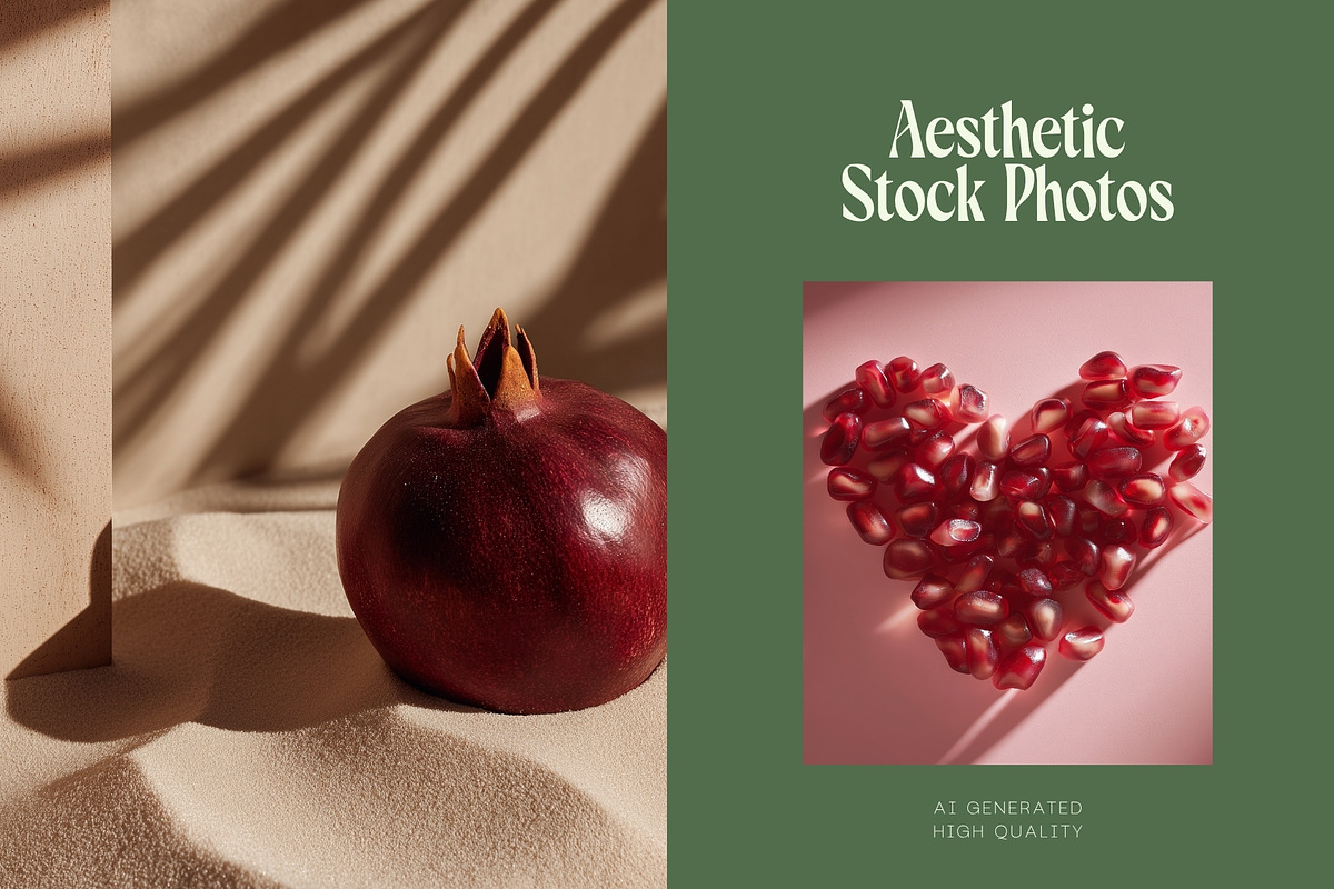 40 Editorial Pomegranate Photos, a Food Illustration by Incomelion (Photo 10 of 12)