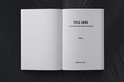 Non Fiction Book Template, a Stationery Template by Meknya (Thumbnail 1 of 6)
