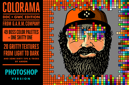 Colorama: DDC/GWC Edn. (Photoshop), a Palette Add-On by G.A.R.M. Company