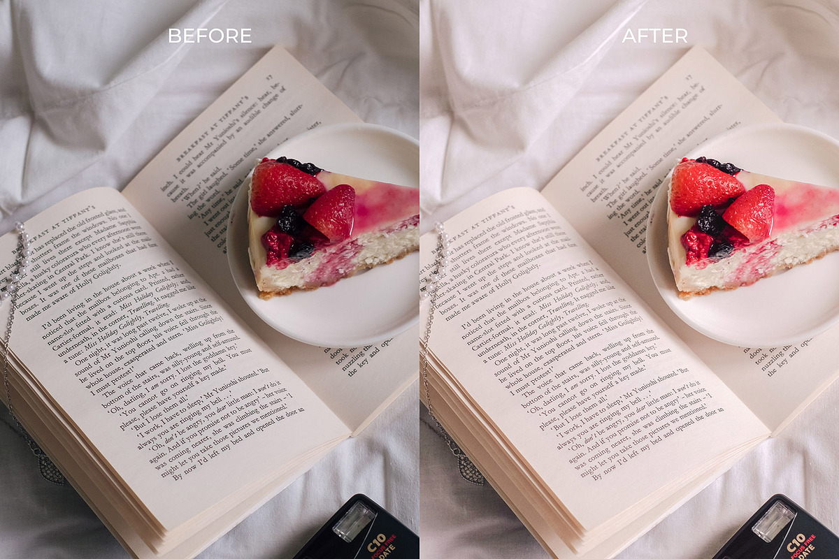 10 BOOKSTAGRAM LIGHTROOM PRESETS, an Action Add-On by Emma Kate Creative (Photo 7 of 10)