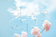Chrome Glass Text Effect PSD, a Layer Style Add-On by Shovajit (Thumbnail 1 of 3)
