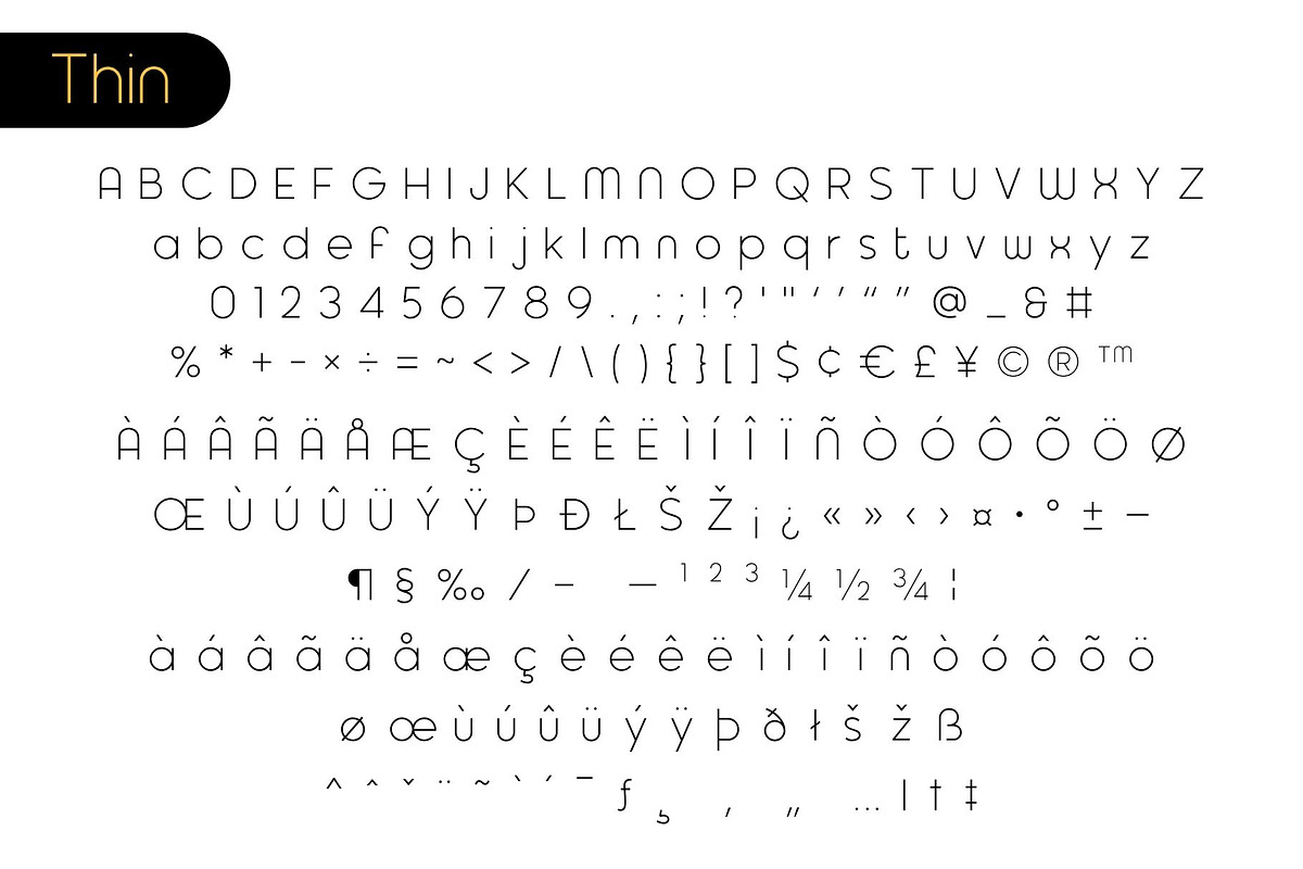 Fox Linea Font, a Sans Serif Font by Fox7 By Rattana (Photo 11 of 12)