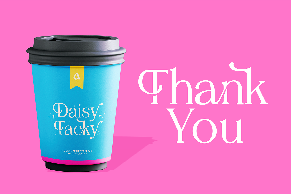 Daisy Tacky - Display Serif Font, a Serif Font by Artchitype Studio (Photo 12 of 12)