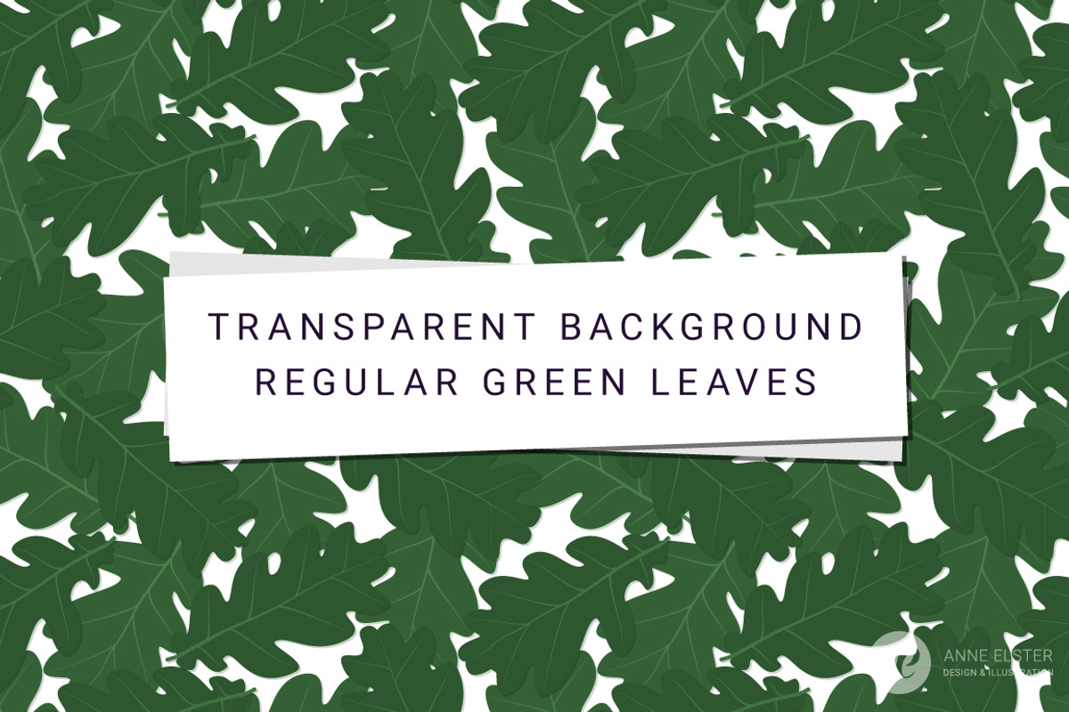 Oak Leaves Vector Pattern, a Pattern Graphic by Anne Elster Design (Photo 2 of 3)