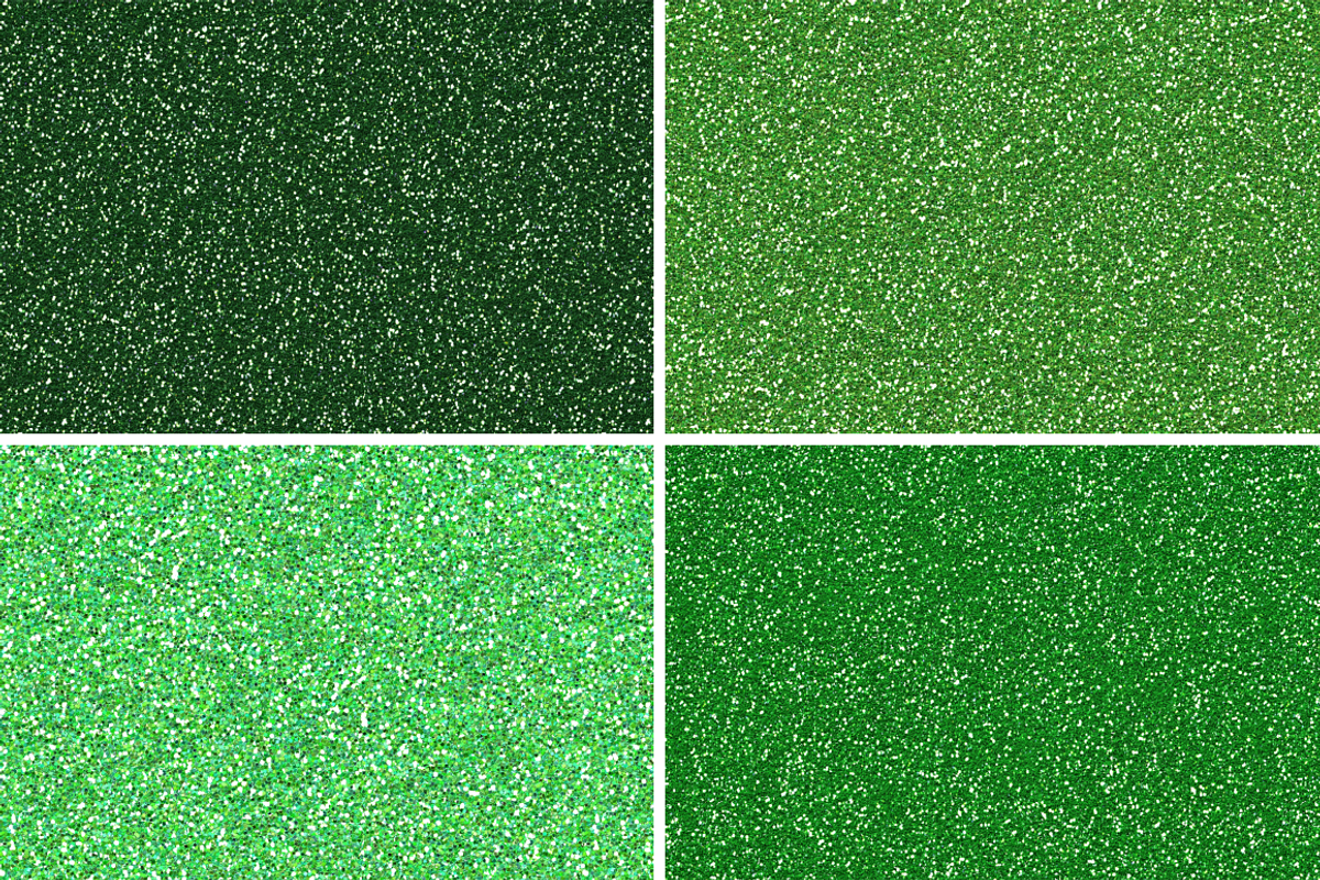 Green Glitter Patterns - Seamless, a Pattern Graphic by Creativenauts