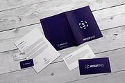 Elegant Stationery Brand Mock-Up, a Books & Magazine Mockup by MockupSpace (Thumbnail 3 of 15)