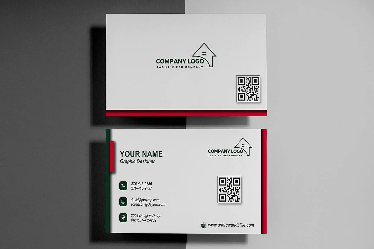 Modern Digital Business Card preview 3