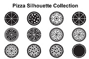 Pizza Slice Silhouette Shapes, an Object Graphic by Designs_River (Thumbnail 1 of 3)