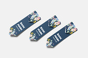 Bookmark Mockup, a Product Mockup by bimockup (Thumbnail 3 of 6)