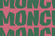 Monci - Fancy Display, a Sans Serif Font by Marvadesign (Thumbnail 11 of 11)