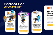 Website Maintenance 3D Character, a Characters & Person 3D Model by orenjidesign (Thumbnail 5 of 8)
