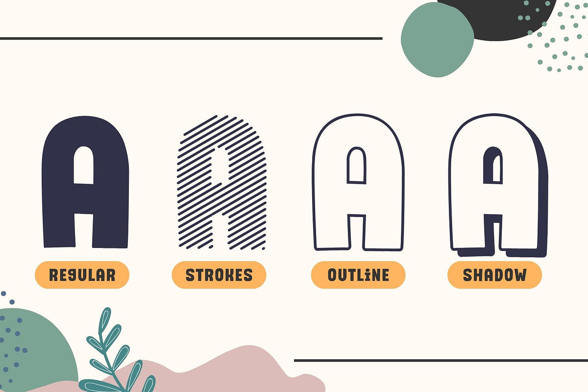 Fox Wiggly 4 Font Style, a Handwritten Font by Fox7 By Rattana (Photo 2 of 12)