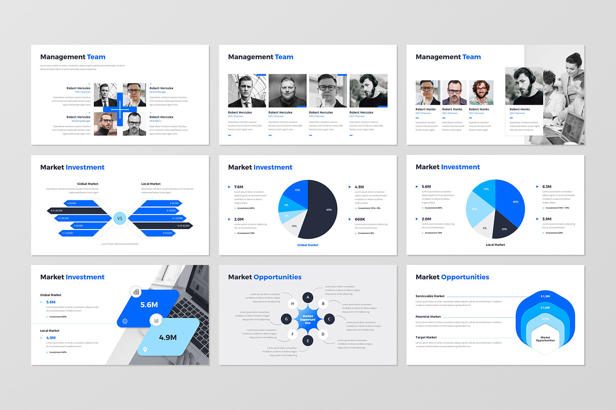Business Plan PowerPoint Template, a Presentation Template by Orcshape Studio (Photo 14 of 29)