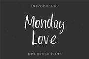Lovely Monday Font, a Script Font by Renata Chizhikova (Thumbnail 10 of 10)