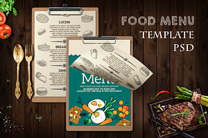 Restaurant Food Menu Template