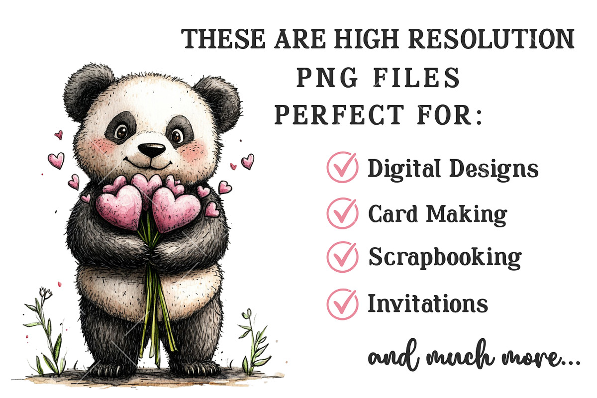 Whimsical Valentine's Day Clipart, an Illustration by OK Design (Photo 5 of 6)