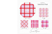 Seamless Valentine Plaid Textures, a Texture Graphic by Creative Matrix82 (Thumbnail 2 of 5)