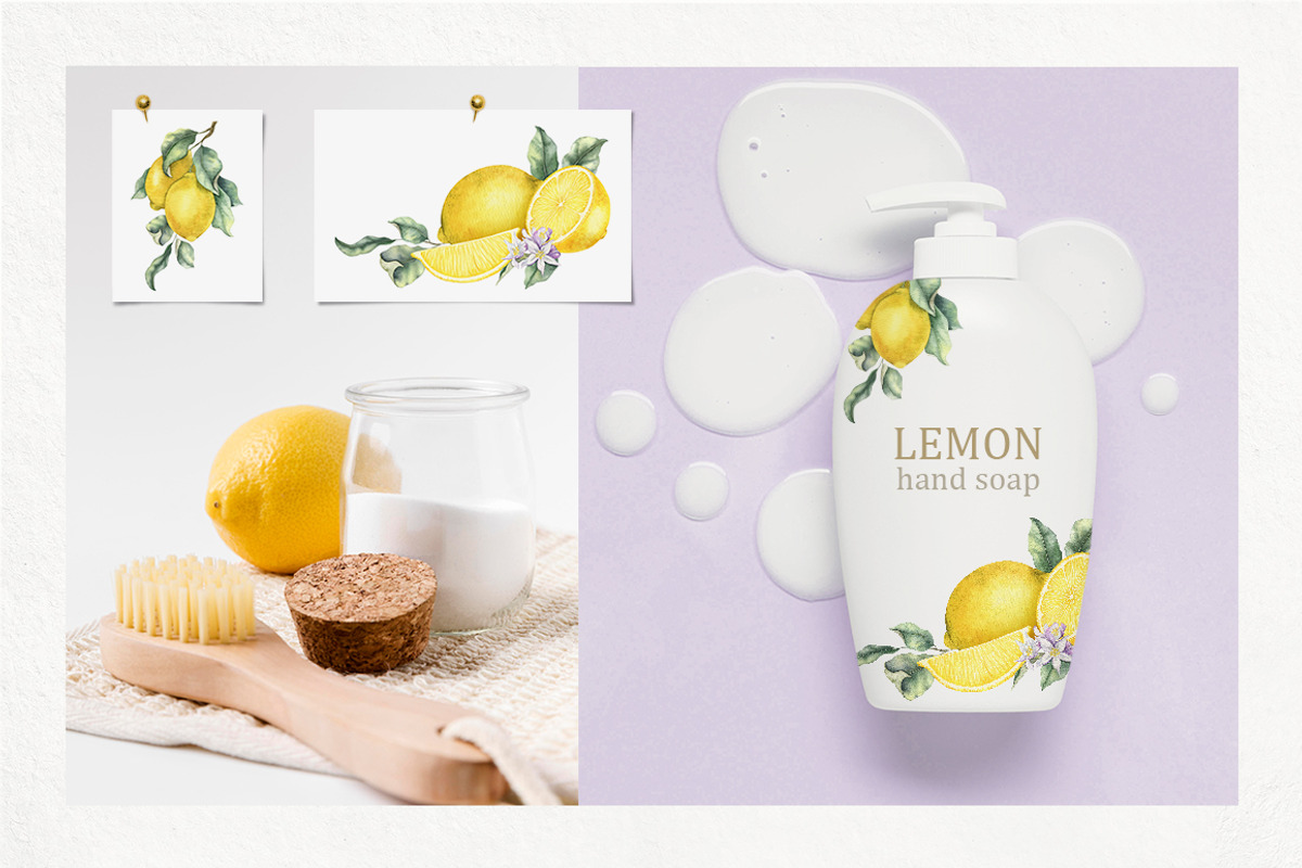 Lemon watercolor illustration, an Illustration by Fedulova Art (Photo 4 of 14)