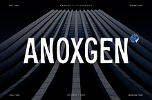 Anoxgen - Modern Sans Font