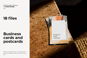 Business Cards and Postcards Bundle