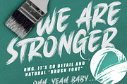 SALE! BRUSH KING / Brush Font, a Blackletter Font by Subectype Studio (Thumbnail 4 of 11)