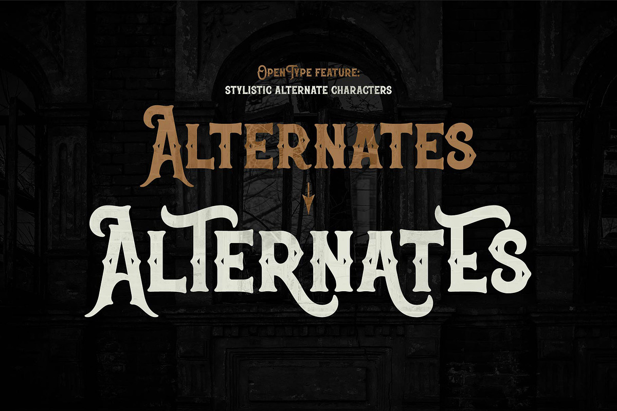 Classic Heritage typeface preview 3