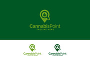 Cannabis Point Logo, a Branding & Logo Template by emotions76 (Thumbnail 3 of 3)