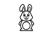 50 Easter Bunny Egg Icon Bundle, an Illustration by Artivon (Thumbnail 11 of 51)