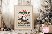 Jolly Rodeo Cowboy Christmas PNG, an Illustration by CreationArt (Thumbnail 4 of 4)