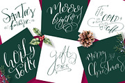 Handlettered Christmas Gift Box, an Illustration by Typography Prime (Thumbnail 5 of 13)
