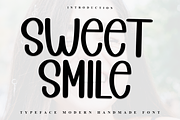 Sweet Smile, a Sans Serif Font by InermediaSTUDIO (Thumbnail 1 of 7)