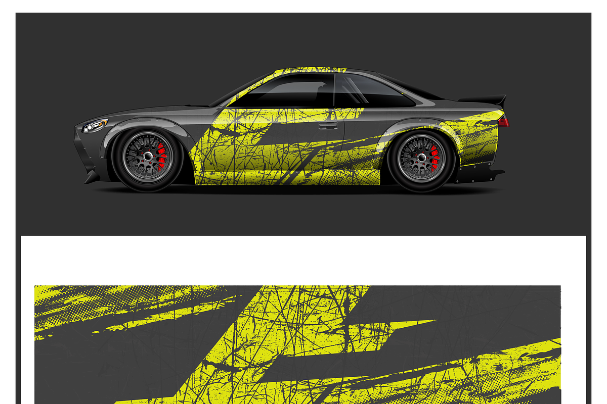 Dynamic Race Car Wrap Design, a Technology Illustration by CarWrap design (Photo 3 of 4)